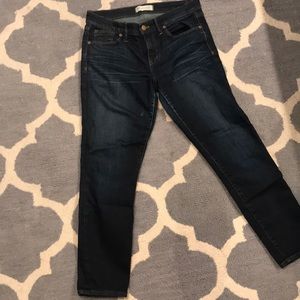 Dark wash madewell jeans